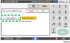 Käyttöpaneelin näyttö
