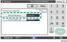 Käyttöpaneelin näyttö