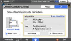 Käyttöpaneelin näyttö