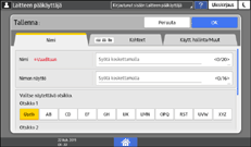 Käyttöpaneelin näyttö