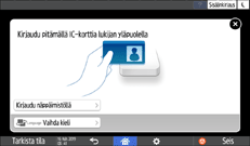 Käyttöpaneelin näyttö