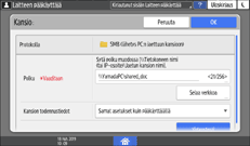 Käyttöpaneelin näyttö