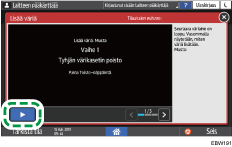 Käyttöpaneelin näyttö