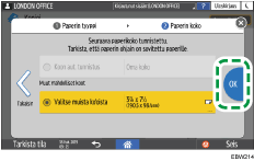 Käyttöpaneelin näyttö