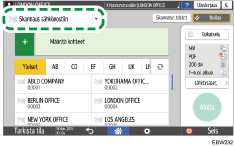 Käyttöpaneelin näyttö