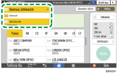 Käyttöpaneelin näyttö