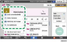 Käyttöpaneelin näyttö