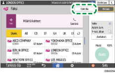 Käyttöpaneelin näyttö