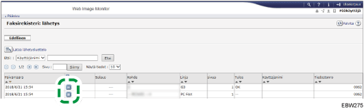 Selaimen näytön kuva