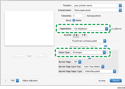 Kuva ohjaimen näytöstä