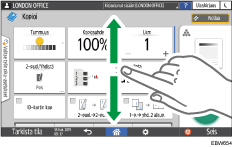 Käyttöpaneelin näyttö