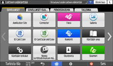 Käyttöpaneelin näyttö