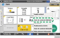 Käyttöpaneelin näyttö
