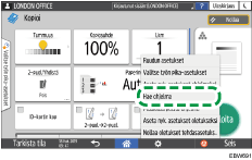 Käyttöpaneelin näyttö