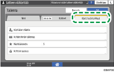 Käyttöpaneelin näyttö