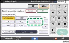 Käyttöpaneelin näyttö