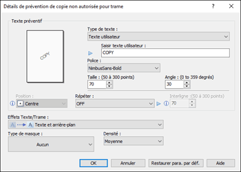 Illustration de l'écran Pilote