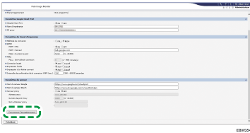 Illustration de la page du navigateur Web