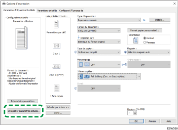 Illustration de l'écran Pilote