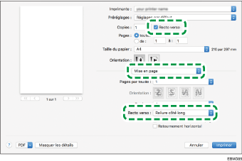 Illustration de l'écran Pilote