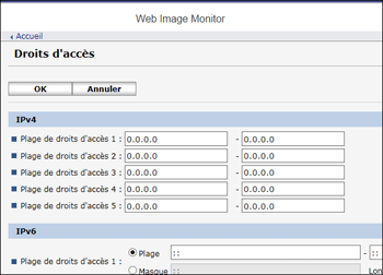 Illustration de la page du navigateur Web