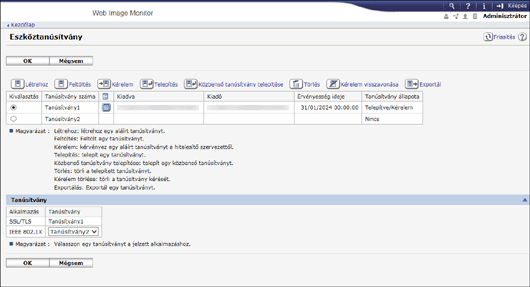 Webböngésző képernyőjének illusztrációja