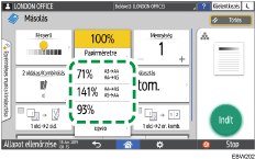 A kezelőpanel ismertetése