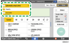 A kezelőpanel ismertetése