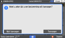 Afbeelding van bedieningspaneel