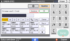 Afbeelding van bedieningspaneel