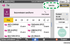 Afbeelding van bedieningspaneel