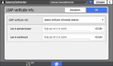 Afbeelding van bedieningspaneel