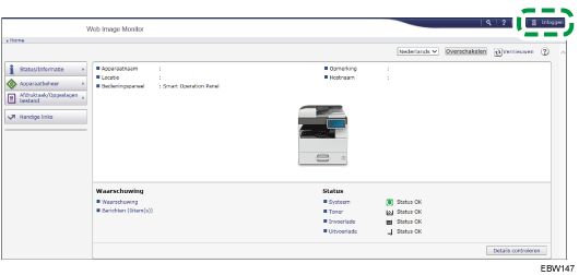 Afbeelding internetbrowserscherm