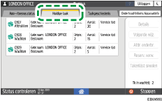 Afbeelding van bedieningspaneel