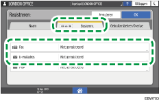 Afbeelding van bedieningspaneel