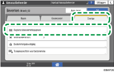 Afbeelding van bedieningspaneel