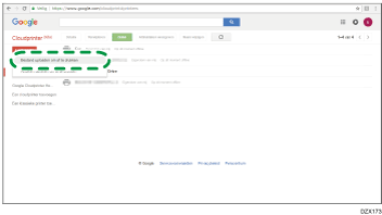 Afbeelding internetbrowserscherm