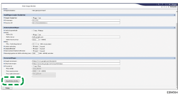 Afbeelding internetbrowserscherm