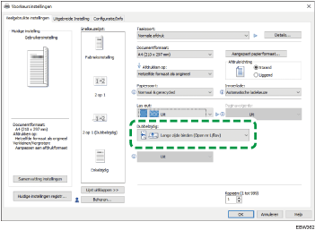 Illustratie stuurprogrammascherm