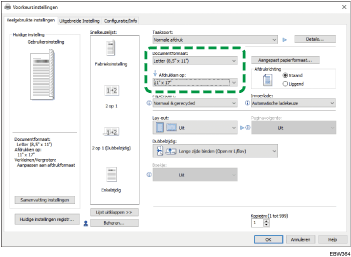 Illustratie stuurprogrammascherm