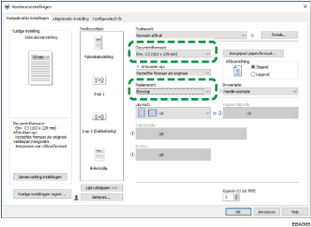 Illustratie stuurprogrammascherm