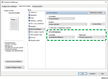 Illustratie stuurprogrammascherm