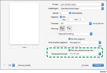 Illustratie stuurprogrammascherm