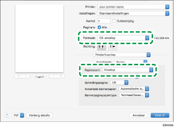 Illustratie stuurprogrammascherm