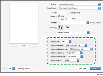 Illustratie stuurprogrammascherm