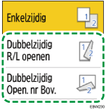 Afbeelding van bedieningspaneel