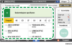 Afbeelding van bedieningspaneel