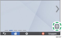 Afbeelding van bedieningspaneel