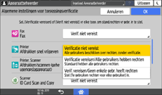 Afbeelding van bedieningspaneel