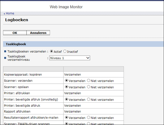Afbeelding internetbrowserscherm
